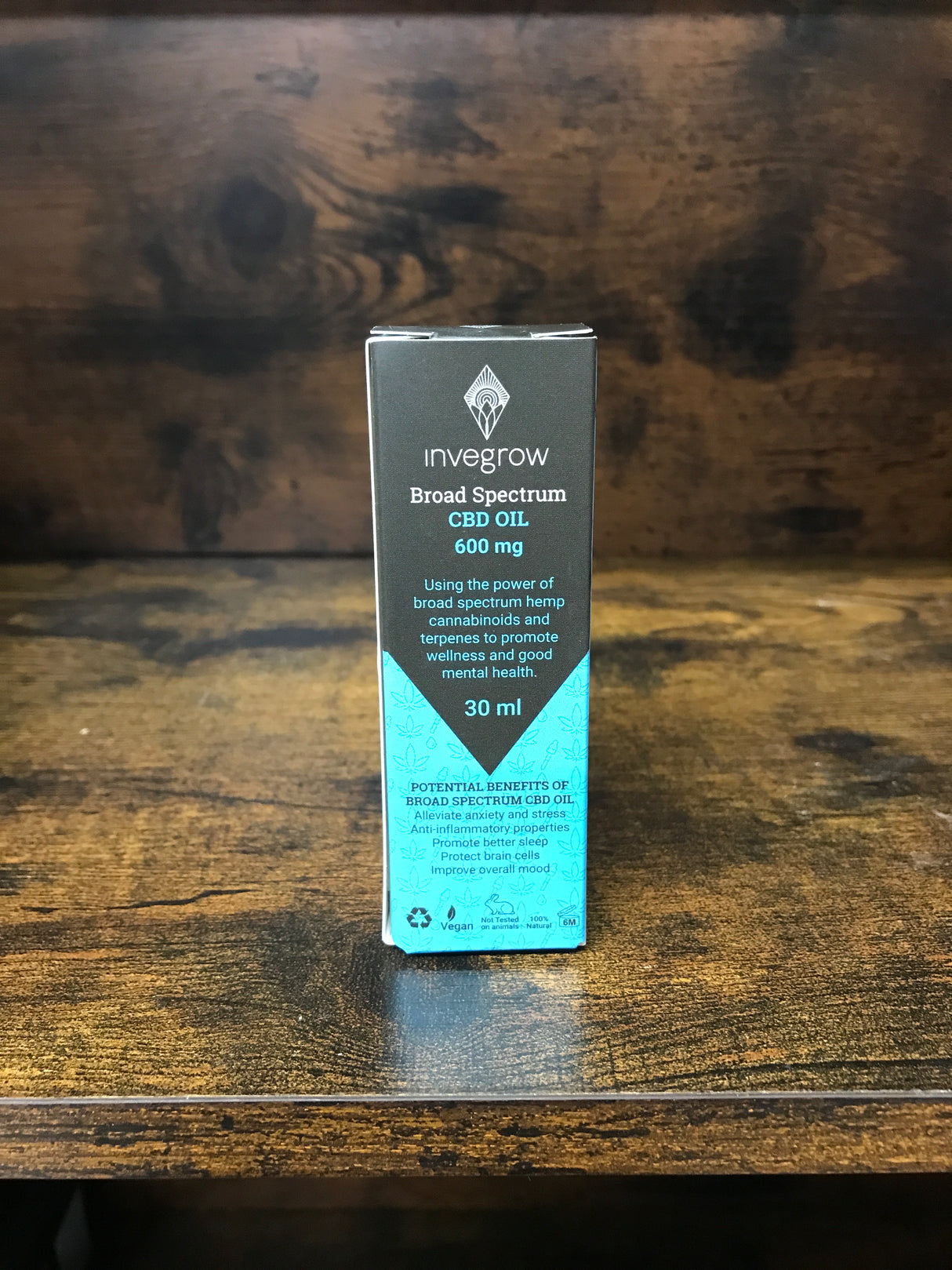Invegrow Broad Spectrum CBD Oil 30ml (Malawi)