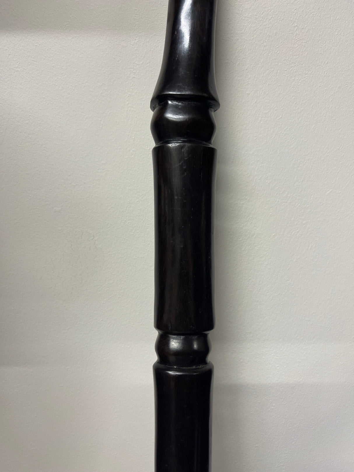 Short Handle Walking Stick Ebony Malawi