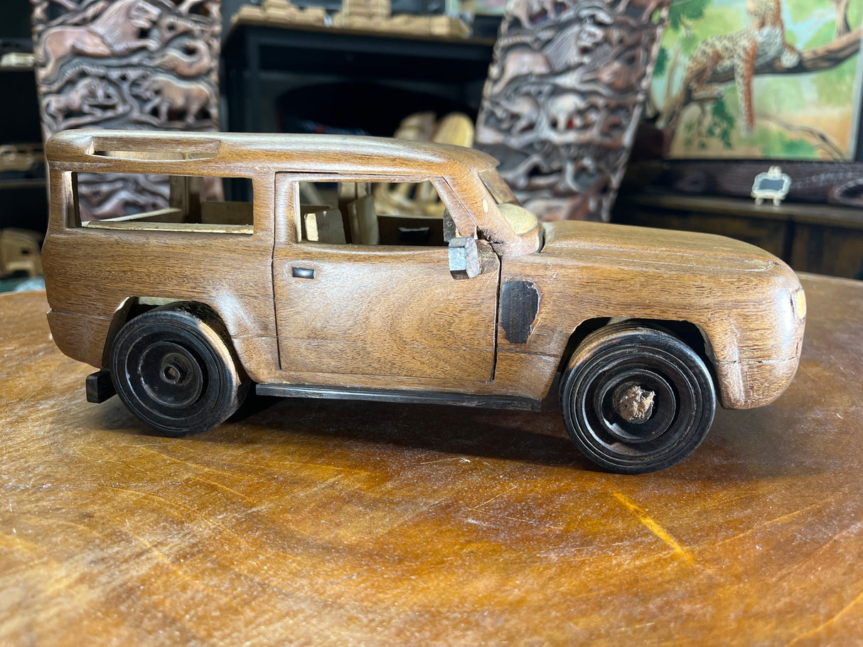 Landrover Defender V1.1 Hand Carved Mahogany