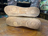 Pair of Nike Air Force One Low with Wooden Box V1.1 Hand Carved Mahogany Display Piece