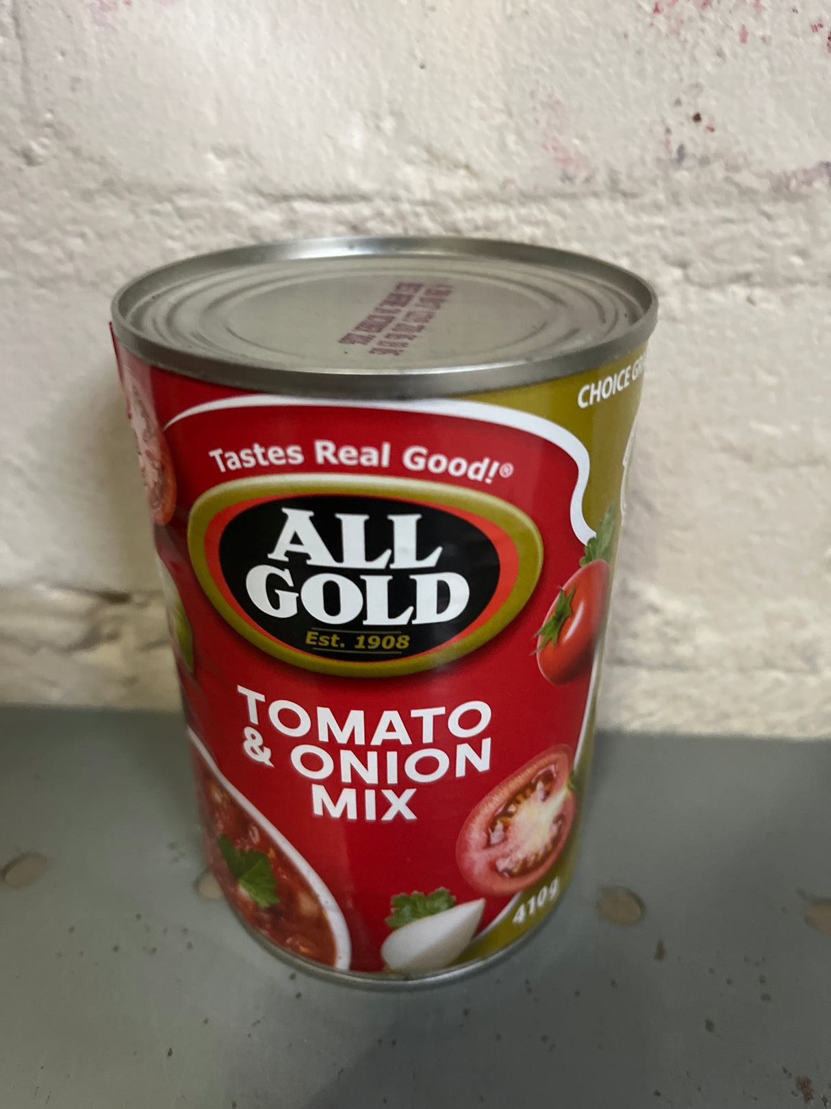 All Gold Tomato & Onion Mix 410g Can