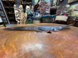 Hand Carved Stunning Ebony Crocodile