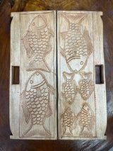 Handcrafted Malawi Bawo Game 52x20x5cm