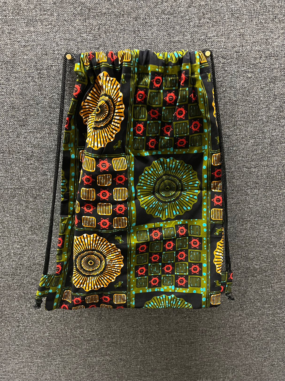 Queen Tenge - Chitenge Drawstring Bag