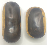 Hand Carved Ebony Bowls