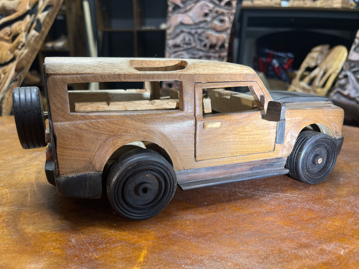 Landrover Defender V2.1 Hand Carved Mahogany with Ebony
