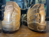 Pair of Nike Air Max 95 V1.1 Hand Carved Mahogany Display Piece