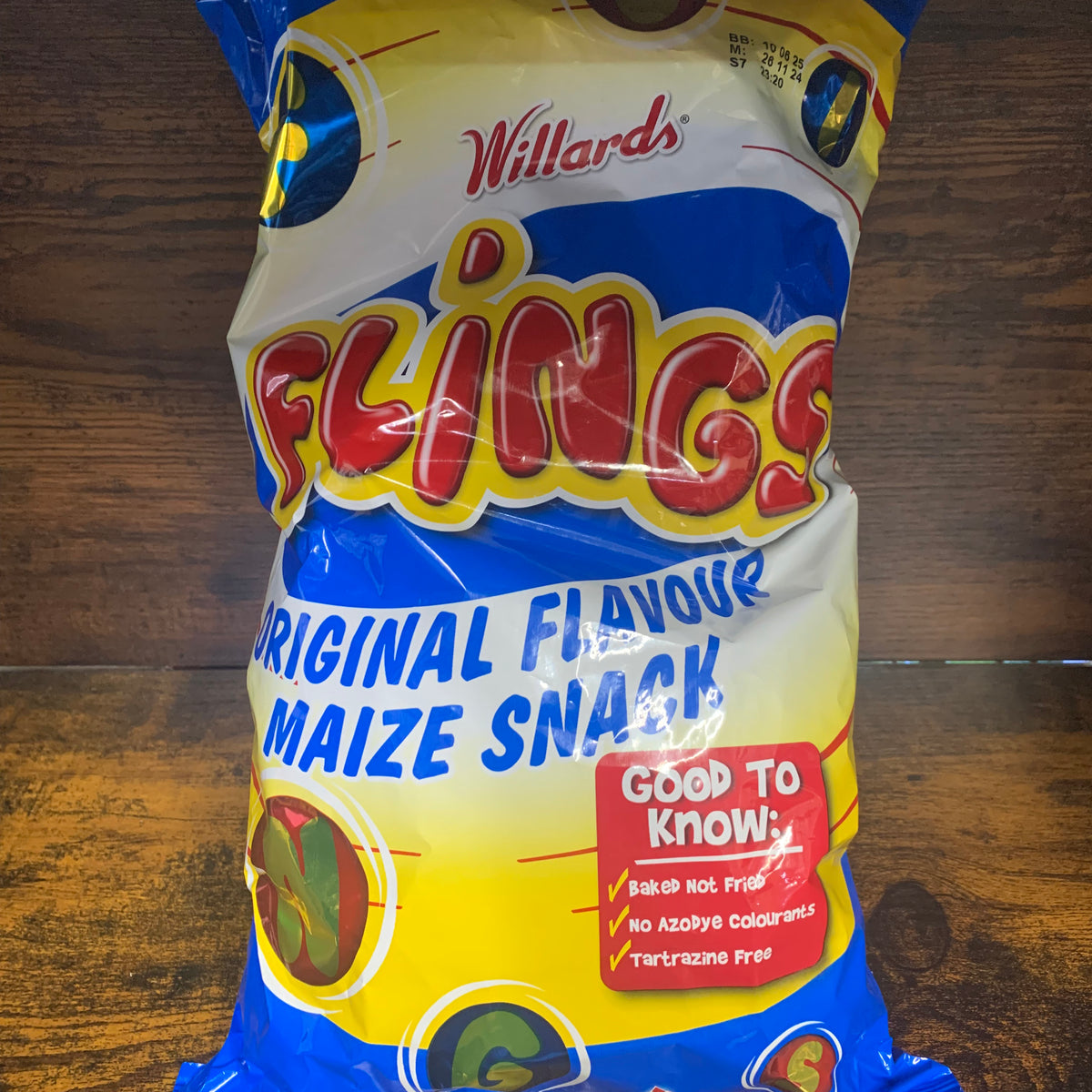 Willards Flings Maize Snack 150g Bag – Africas Finest