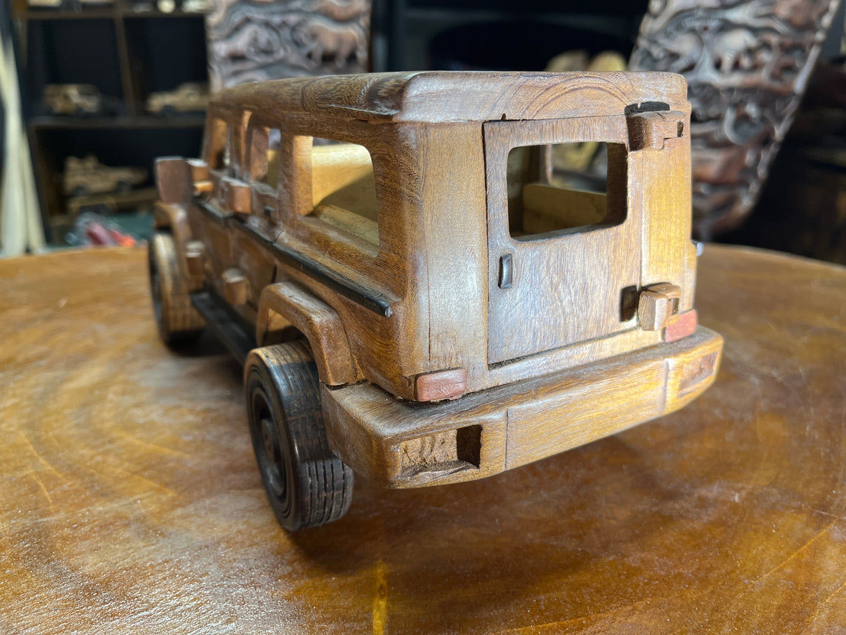 Mercedes G Wagon AMG Style V1.1 Hand Carved Mahogany