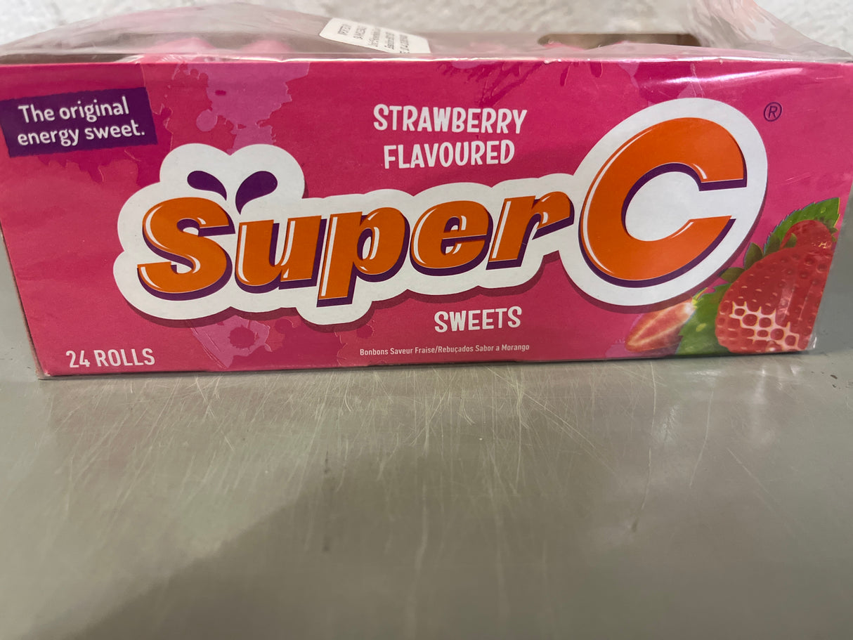 Super C Candy Sweets 36.9g Rolls