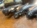Hand Carved Ebony Malawian ‘Gumbi’ Fly