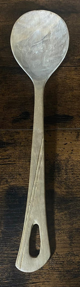 Hand Carved Wooden Serving Spoons
