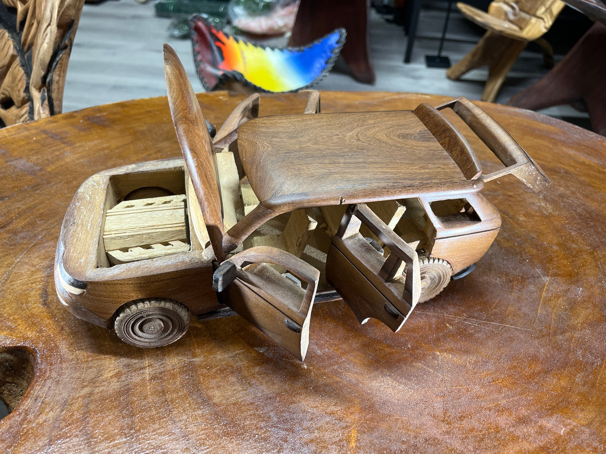 Landrover Range Rover V1.1 Hand Carved Mahogany