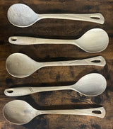 Hand Carved Wooden Serving Spoons