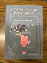How Big Is Africa? Canvas Gallery Wrapped - 3 Sizes