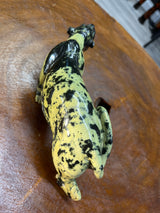 Large Growling Stone Panther Handmade In Malawi