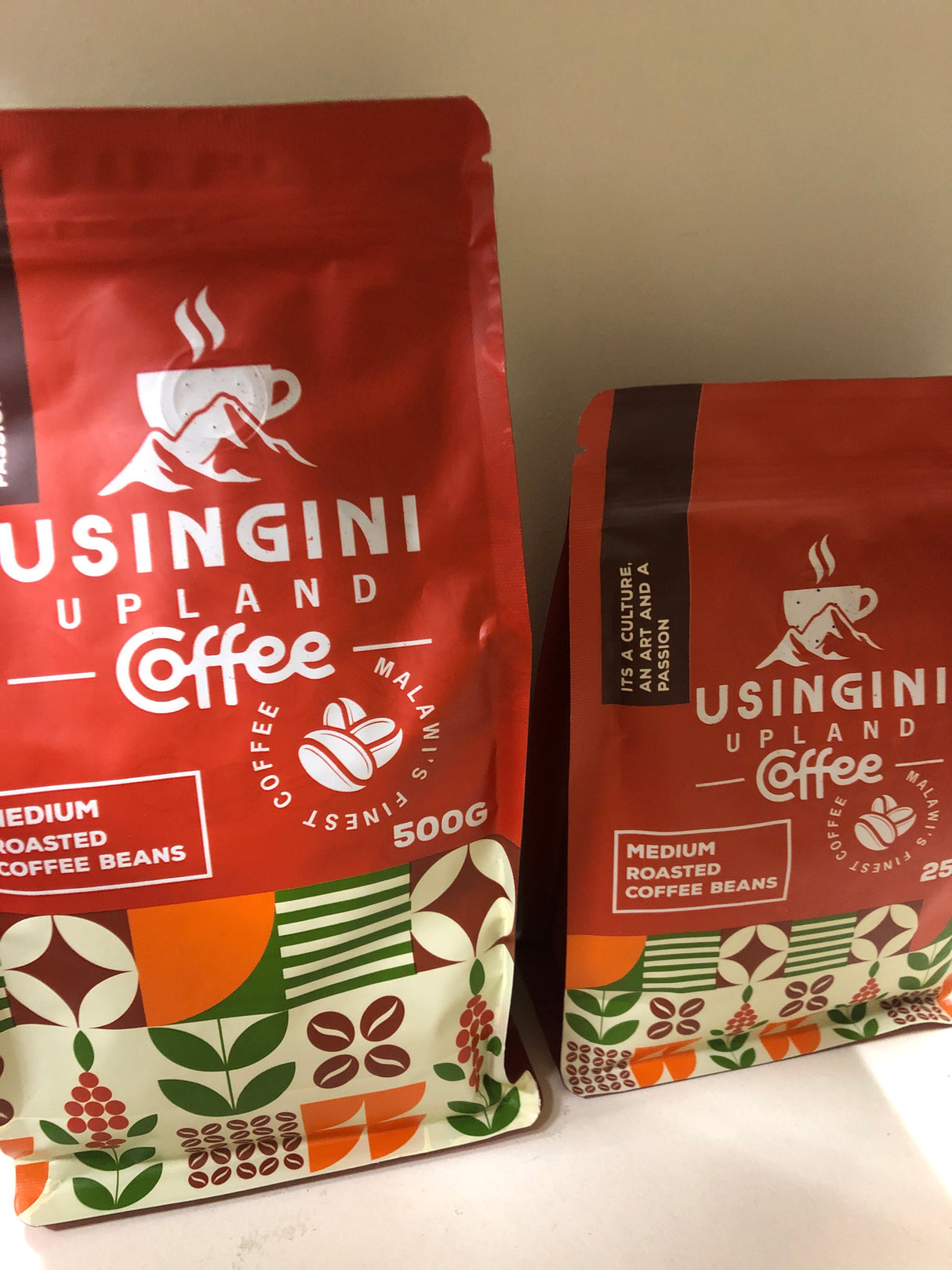 Usingini Upland Coffee Medium Roasted Coffee Beans Malawi’s Finest Coffee