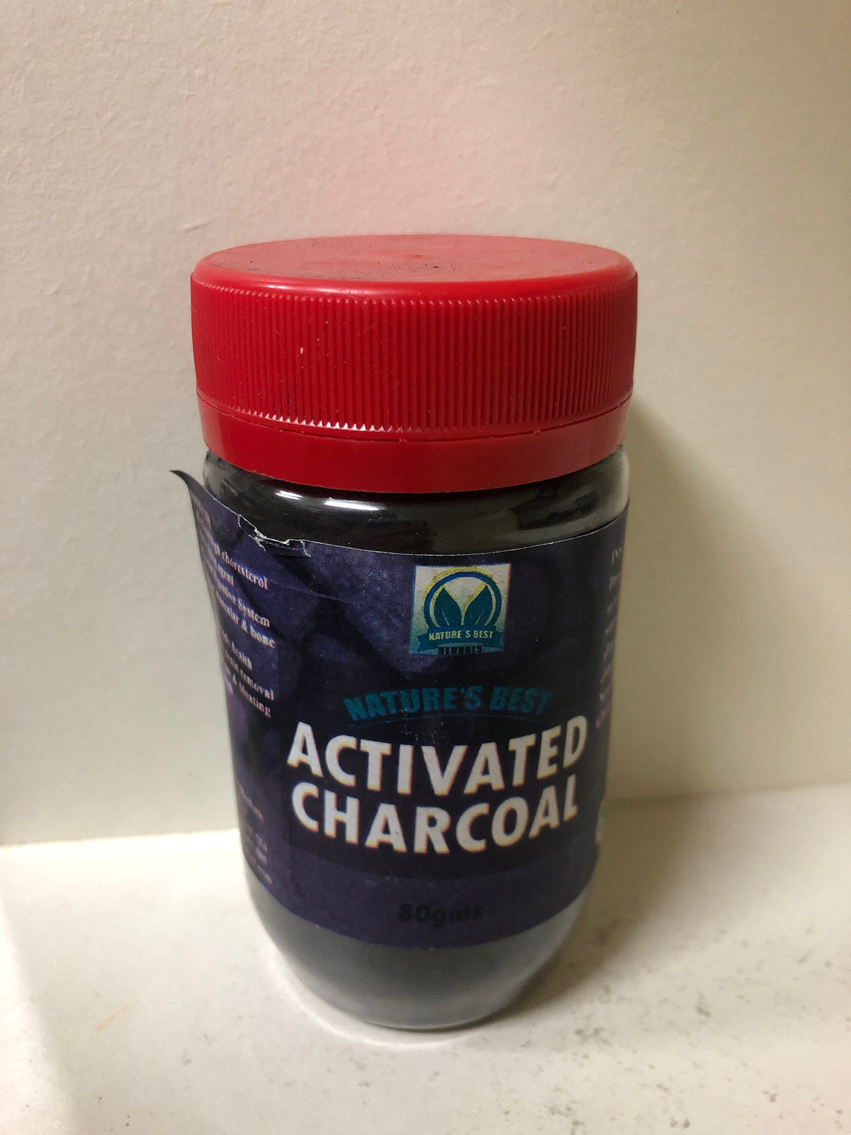 Activated Charcoal Nature’s Best 80g