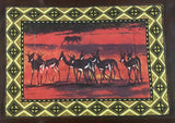 Sunset Painted Placemats with Serviettes