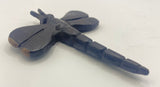 Ebony Hand Carved Dragonflies