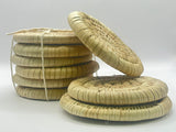 Effie V - Wicker Coaster Set (6 Coasters)
