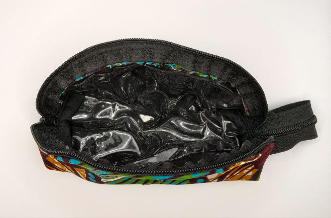 Queen Tenge - Mwezi Half Moon Toiletry Bags Small