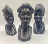 Ebony Villager Head Ornament