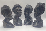 Ebony Villager Head Ornament