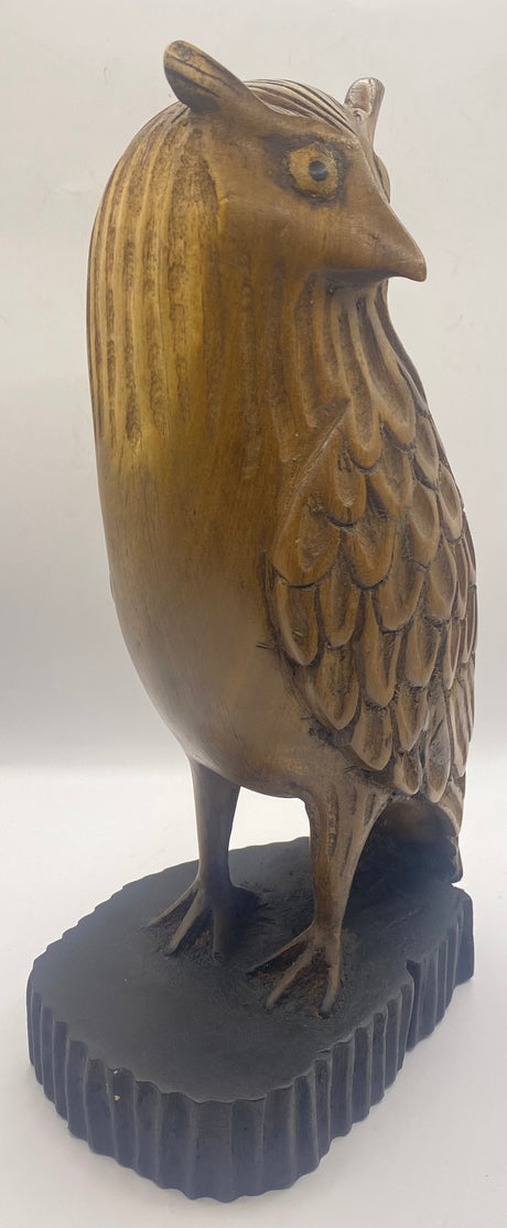 Hand Carved Left Turned Bird