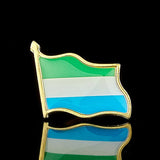 National Flag Pin Badge 1.8cm x 2.0cm