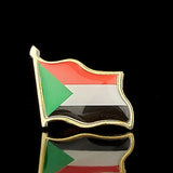 National Flag Pin Badge 1.8cm x 2.0cm