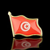 National Flag Pin Badge 1.8cm x 2.0cm