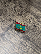 National Flag Pin Badge 1.6cm x 1.6cm