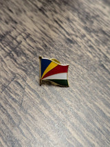 National Flag Pin Badge 1.6cm x 1.6cm