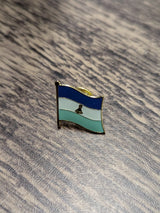National Flag Pin Badge 1.6cm x 1.6cm