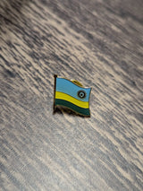 National Flag Pin Badge 1.6cm x 1.6cm