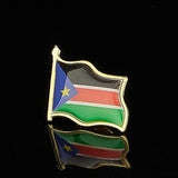 National Flag Pin Badge 1.8cm x 2.0cm