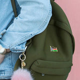 National Flag Pin Badge 1.8cm x 2.0cm