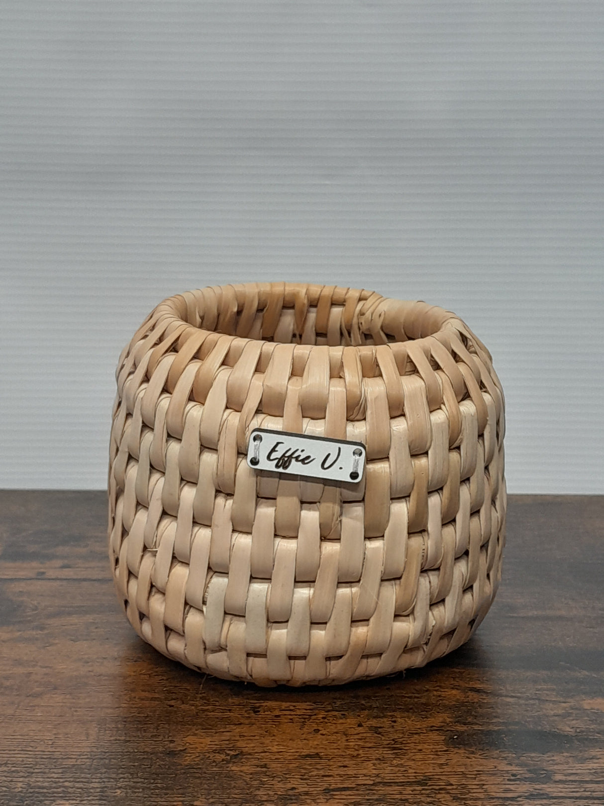 Effie V - Small Wicker Pot 1