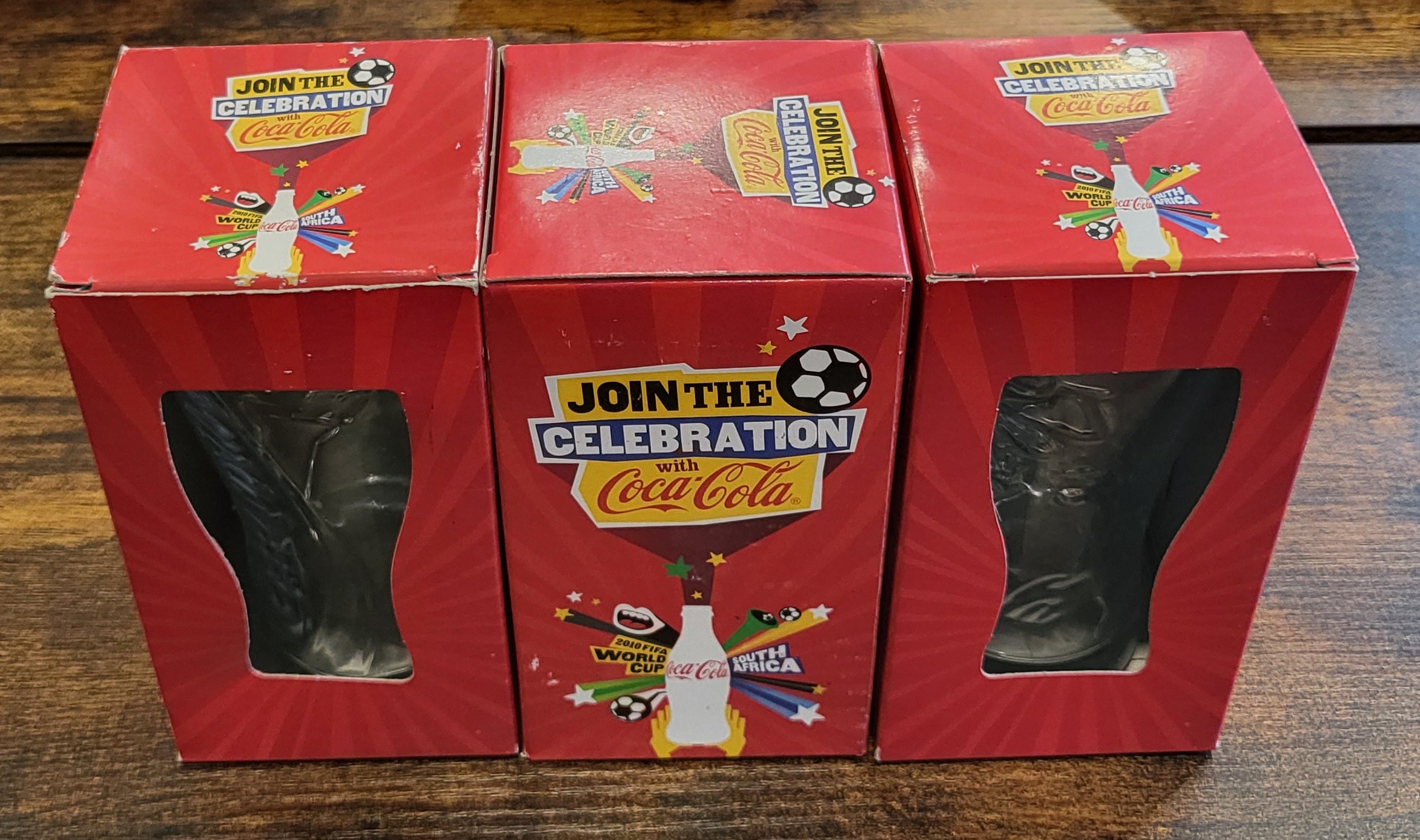 2010 Coca Cola World Cup South Africa Glasses – Africas Finest