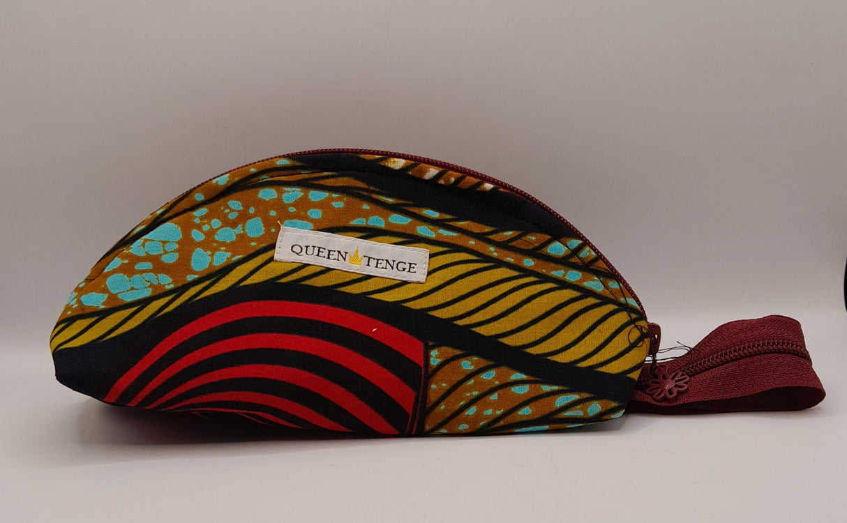 Queen Tenge - Mwezi Half Moon Toiletry Bags Small