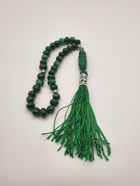 Malachite Prayer Beads