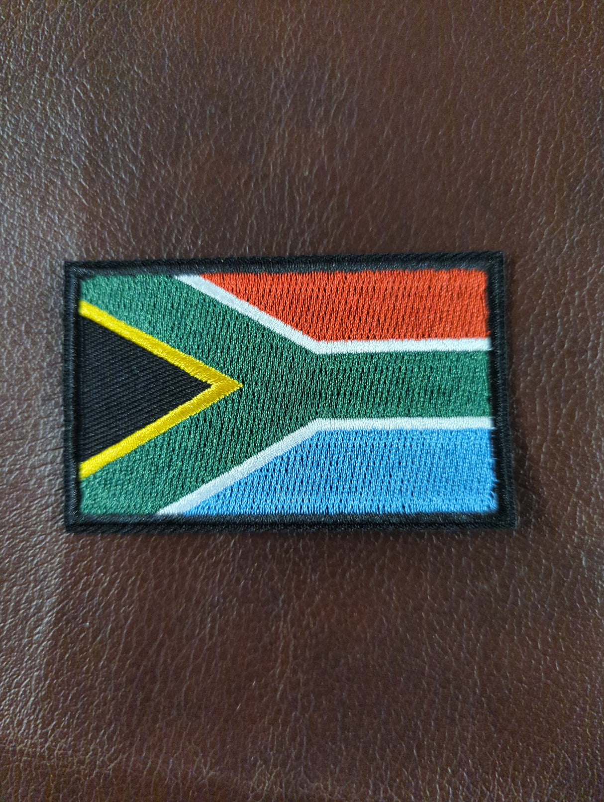 National Flag Embroidery Patch With Velcro 8cm x 5cm