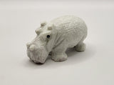 White Stone Hippos