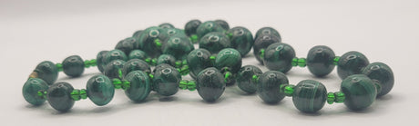 Malachite Beaded Necklaces