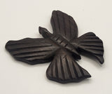 Ebony Hand Carved Butterflies