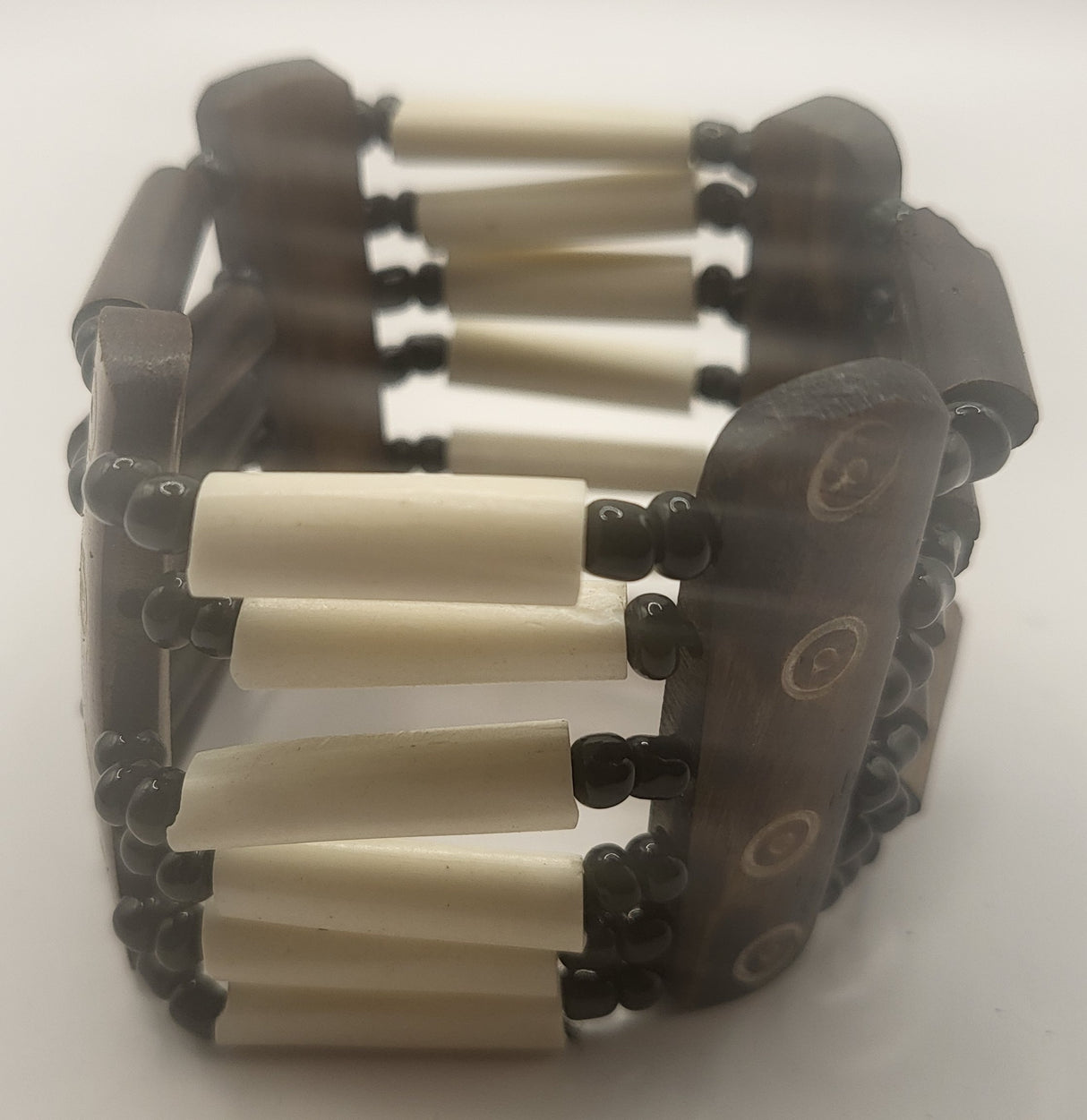 Six Strand Striped Bracelet