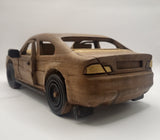 Unique Hand Carved Wooden Cars