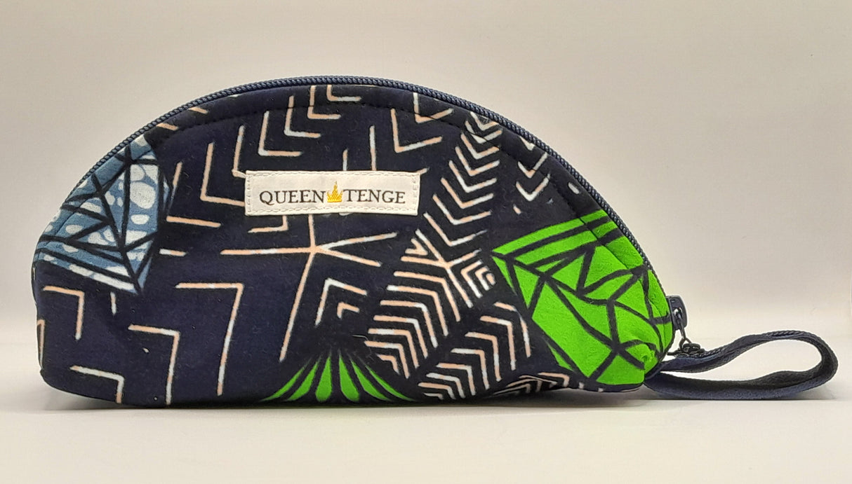 Queen Tenge - Mwezi Half Moon Toiletry Bags Small