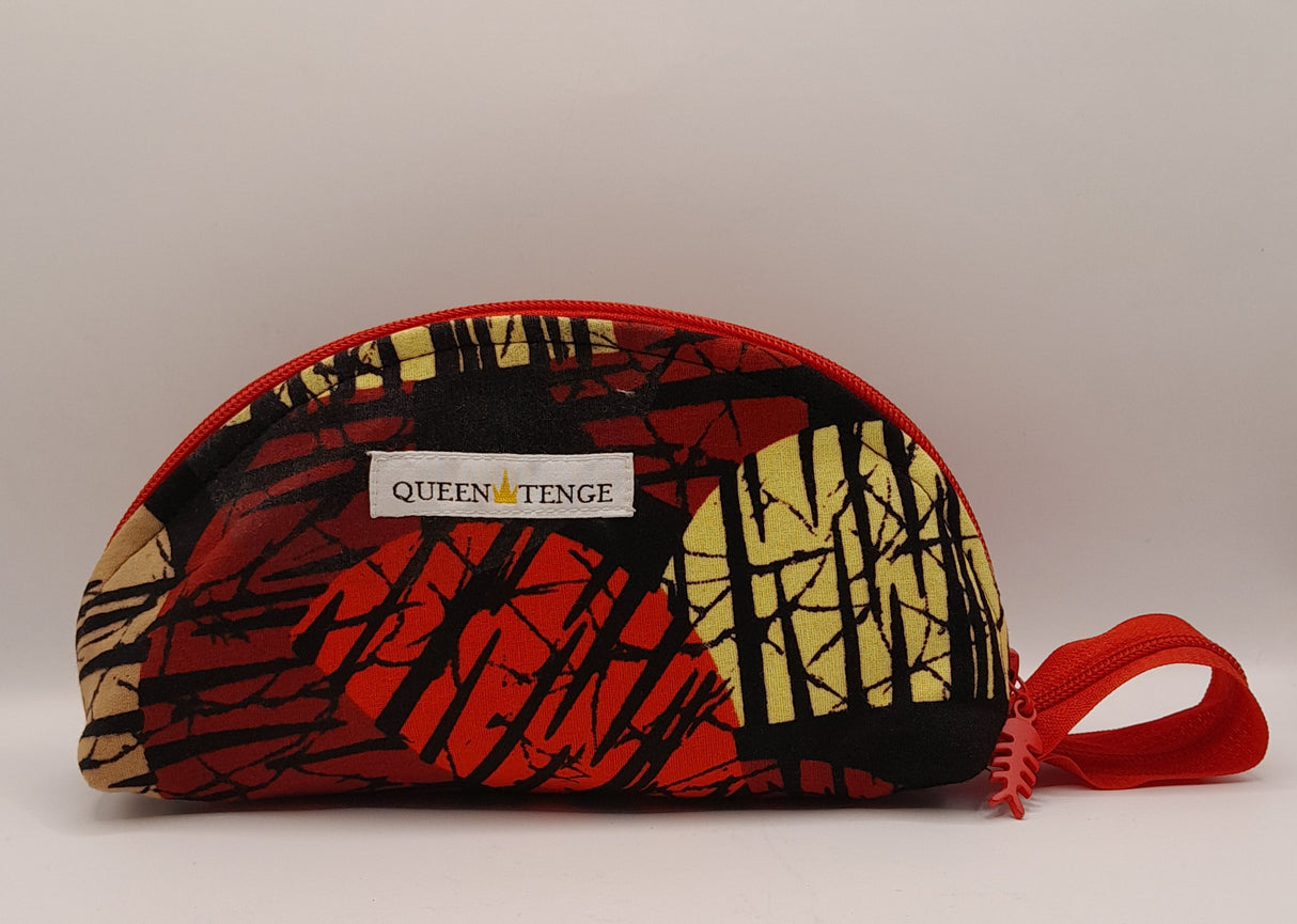 Queen Tenge - Mwezi Half Moon Toiletry Bags Small